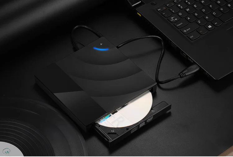USB оптический привод Внешний USB 3,0 CD/dvd-rom комбо RW rom горелка для Dell lenovo ноутбука для Mac OS/Windows7/10 USB DVD привод