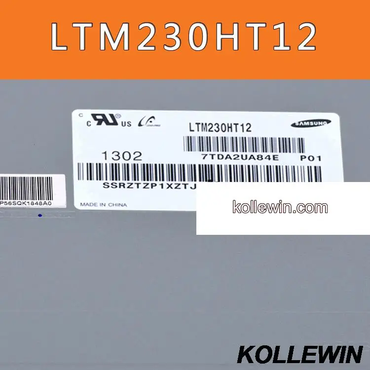 Б/у 23 дюймовая панель дисплея LTM230HT12 для ПК Все в одном 1 год гарантии бесплатная