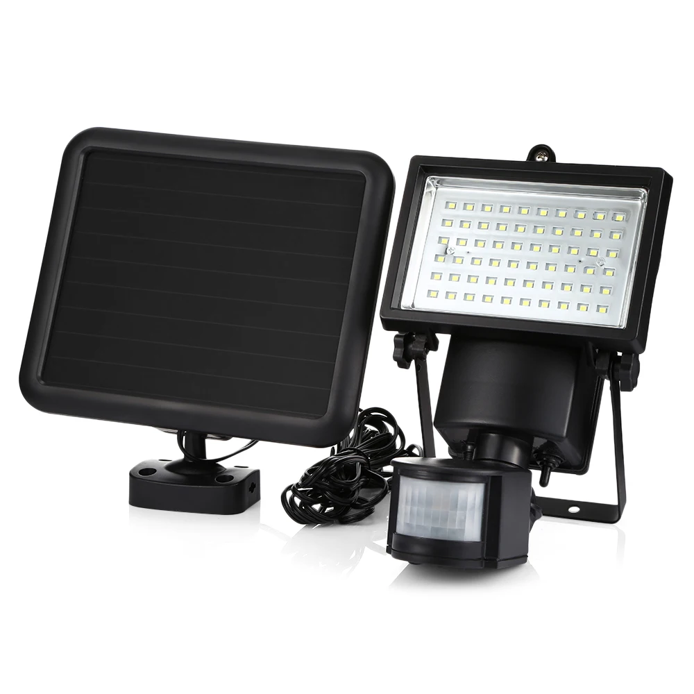 LightMe SL-60 светодиодный супер яркий свет водонепроницаемый Солнечный детектор