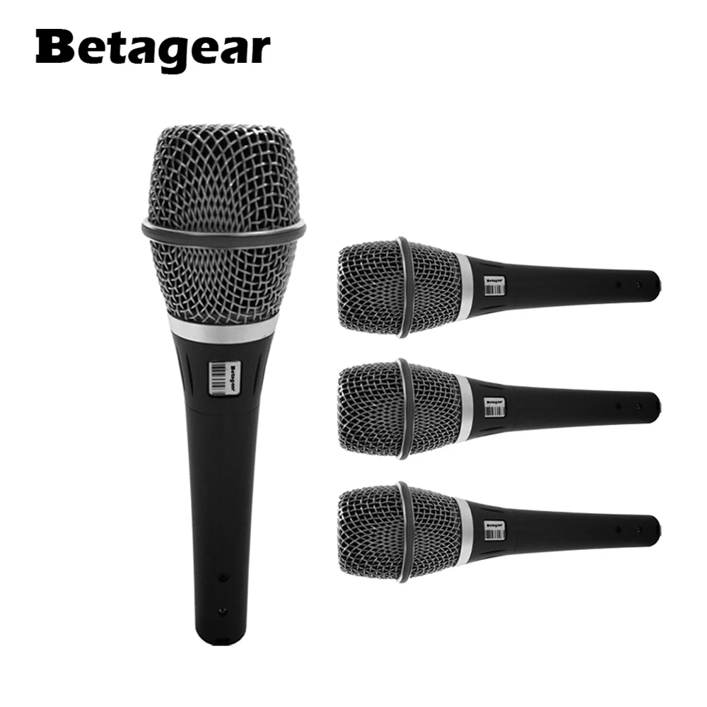 Конденсаторный кардиоидный микрофон Betagear BT87A 87A 87 4 шт.|handheld microphone|microphone for vocalscondensor