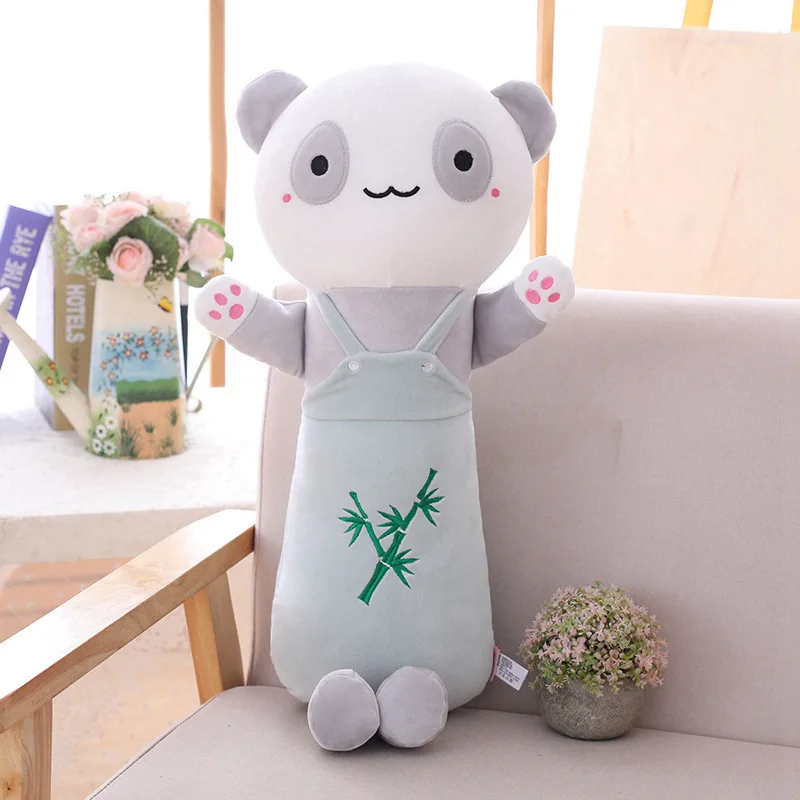 Panda Плюшевые животные панда, коала кролик креативные длинные мягкие в подарок бизнес-ланч ломается ворс подушка для сна подушка плюшевый подарок кукла - Цвет: Panda
