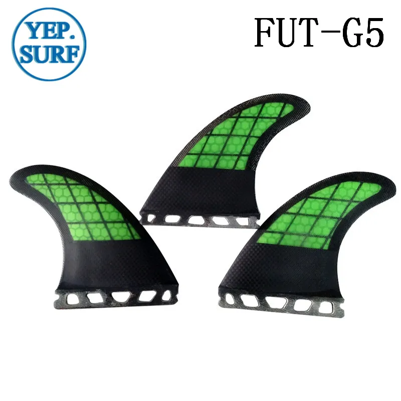 Плавники для серфинга Quilhas Future G5 Fin углеродное волокно соты плавники из