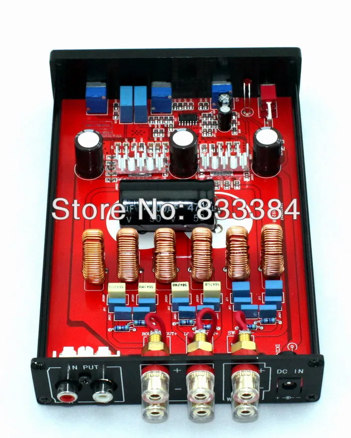 TPA3116 2 1 2x50W + 100W Класс D усилителя платы сборки с чехлом|board board|board ampboard class d |