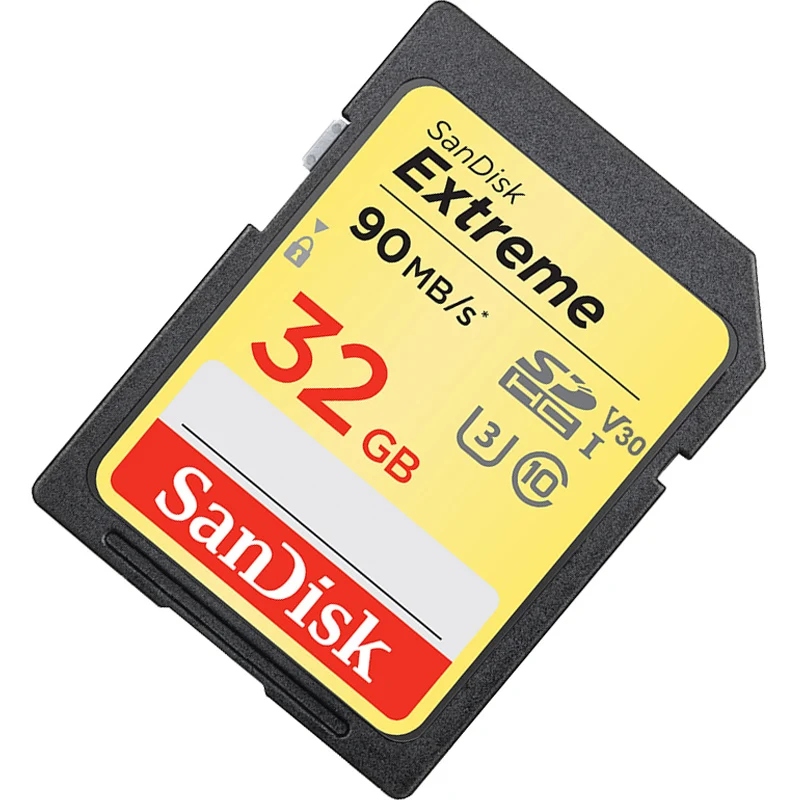 SanDisk Extreme SD карта 32 Гб SDHC/SDXC памяти 16 carte sd 64 cartao de memoria 128 ГБ U3 класс 10 90 Мб/с для