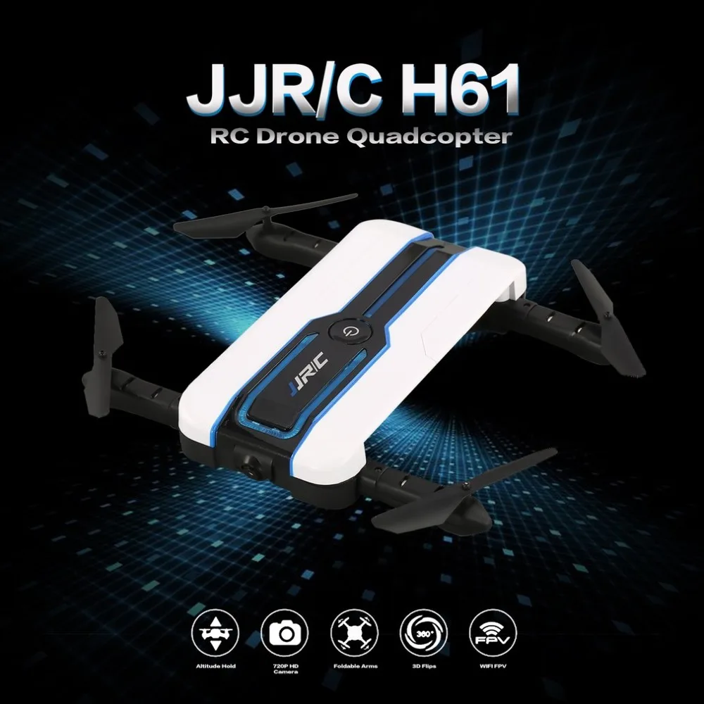 JJR/C H61 Радиоуправляемый Дрон Wi Fi FPV 720P HD Камера режим высота Удержание Headless сальто