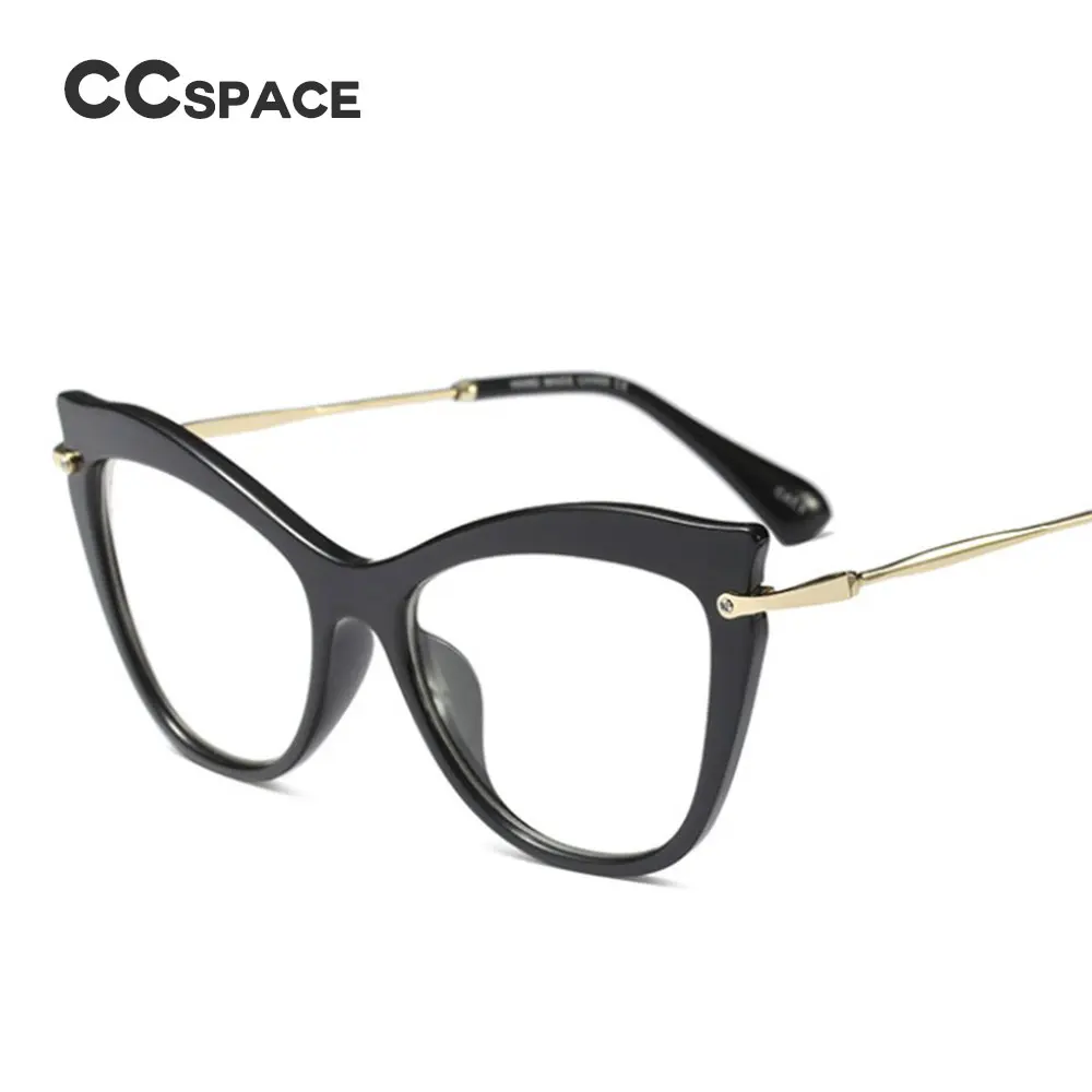 CCSPACE 45532, женские, кошачий глаз, пикантные очки, оправа для мужчин и женщин, фирменный дизайн, оптические очки, модные очки, компьютерные очки