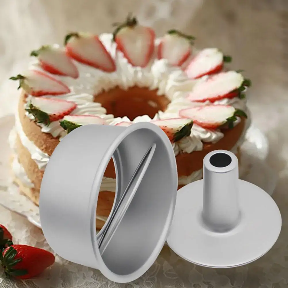 6/8 дюймовая круглая шифоновая форма для торта из алюминиевого сплава съемное дно