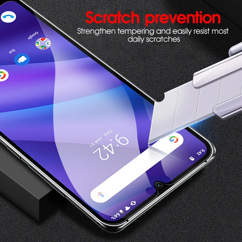 Полноэкранное закаленное стекло для UMIDIGI A5 Pro защитная пленка взрывозащищенный