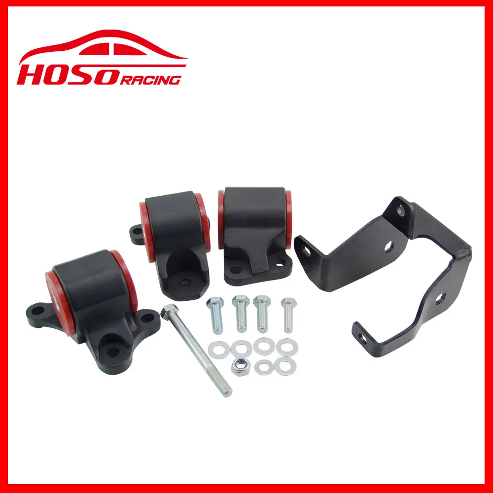 

Hoso Racing Engine Mount Kit (2-bolt Left Mount) for Honda Civic 1996-2000 DC2 EK