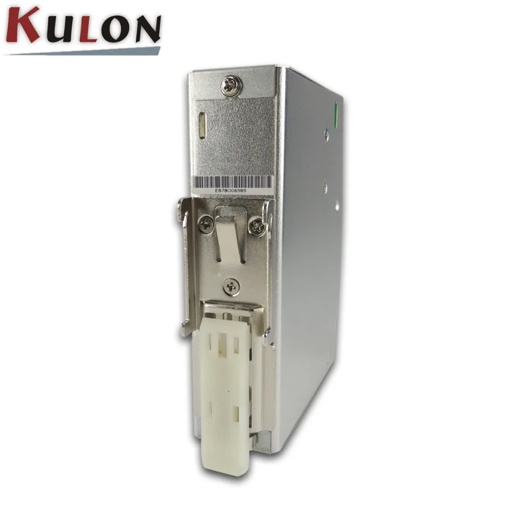 Однофазный AC/DC 76 8 W 24V 3.2A оригинальный Meanwell EDR-75-24 промышленный din-рейку источник