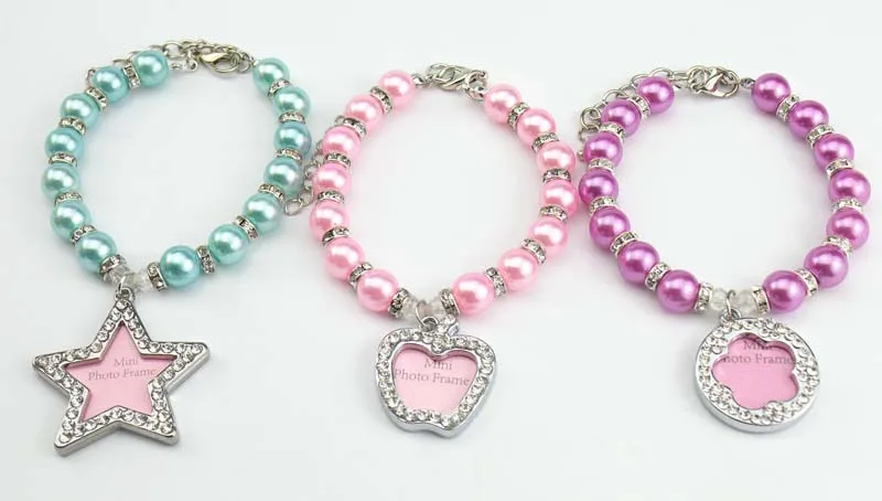 1000 шт./лот модное ожерелье для щенка собаки кошки копилка жемчужное аксессуары