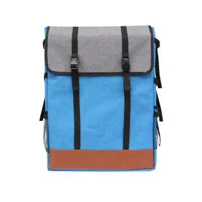 Light Blue Корейская мода художественная Школьная Сумка Складная Водонепроницаемая сумка для рисования школьные товары для рукоделия 4K большая доска для рисования сумка для художника - Цвет: Light Blue