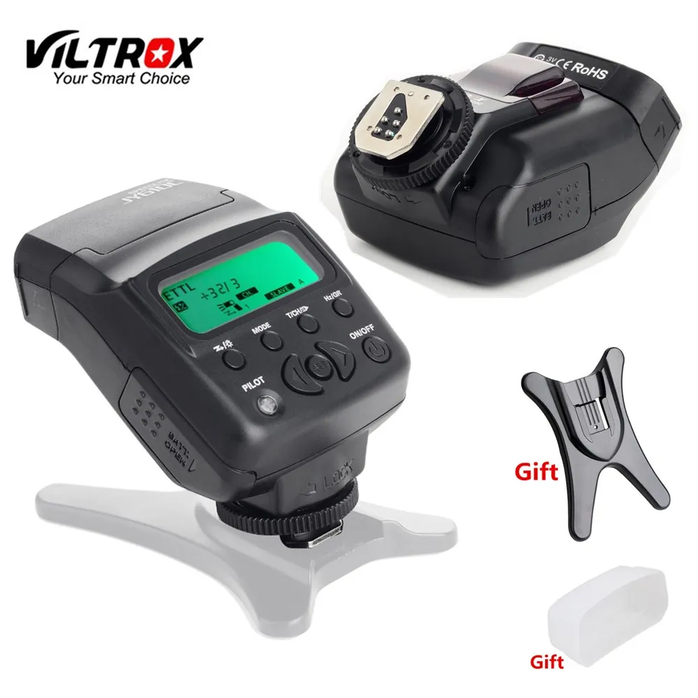 Viltrox JY 610C E TTL Speedlite Камера вспышка + Диффузор подставка для вспышки Canon 1300D 1200D 760D 800D