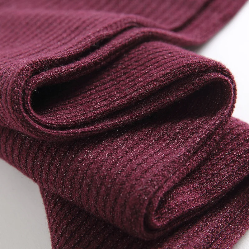 6 шт. модные дизайнерские Гольфы выше колена толстым носком Над Гетры длинные