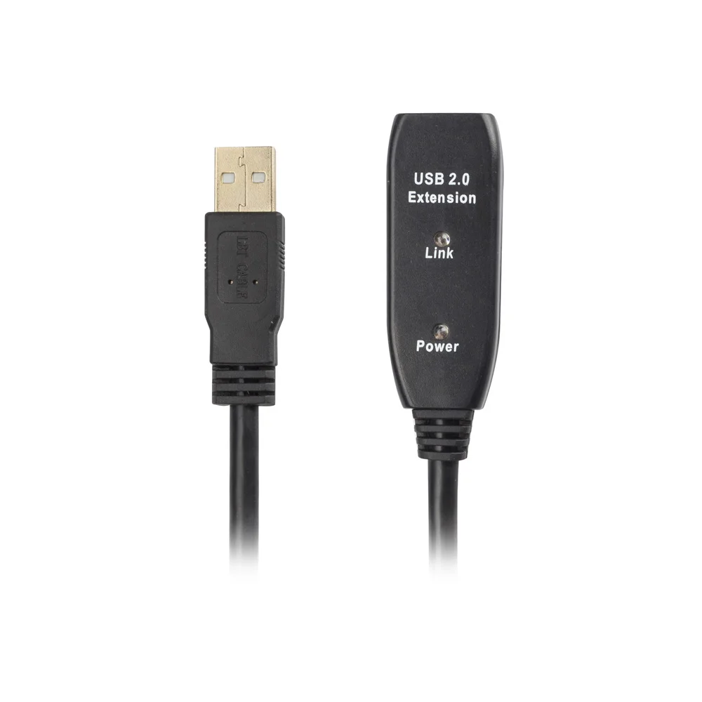 

LBSC USB Extension Cable, USB 2.0 Active Repeater Extension Cable A Male to A Female with Built-in Signal Booster Chips (33ft)