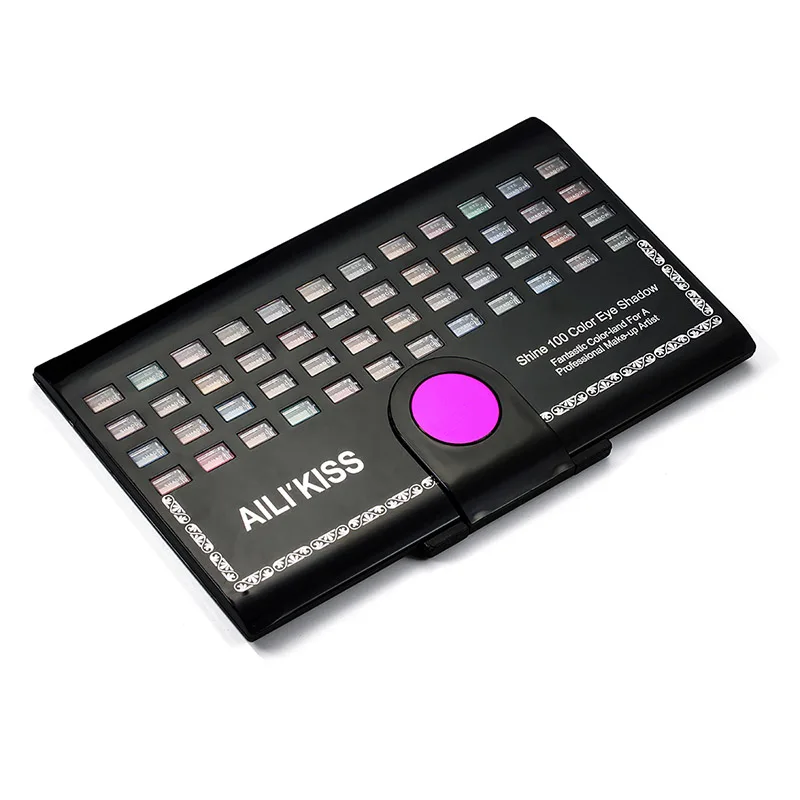 Прямая поставка 100 цветов палитра теней для век набор коллекции макияжа