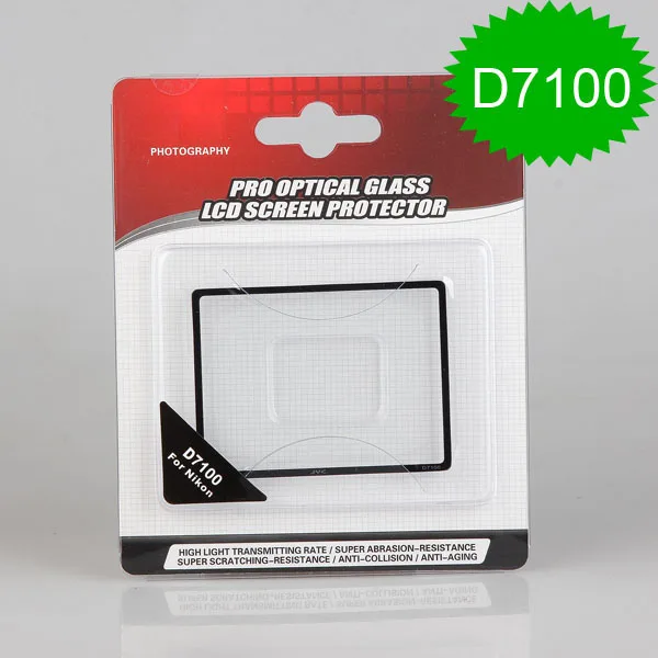 DSLR Kamera Zubehör LCD Screen Protector Abdeckung Optische Glas Für Nikon D7000 D7100 D600 D700 D800 D3 D4 @