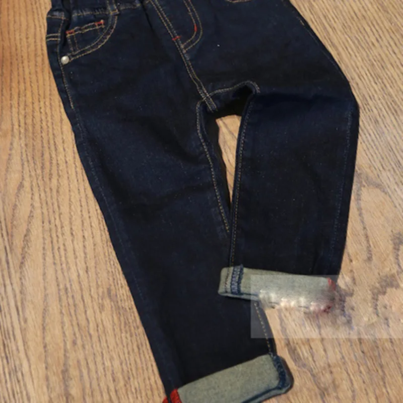 Джинсы для мальчиков детские джинсы маленьких джинсовые брюки однотонные