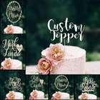 Свадебный Топпер, венок Mr  Mrs, персонализированный Свадебный Топпер для торта, деревянный Топпер для торта Mr и Mrs, традиционный Топпер для торта