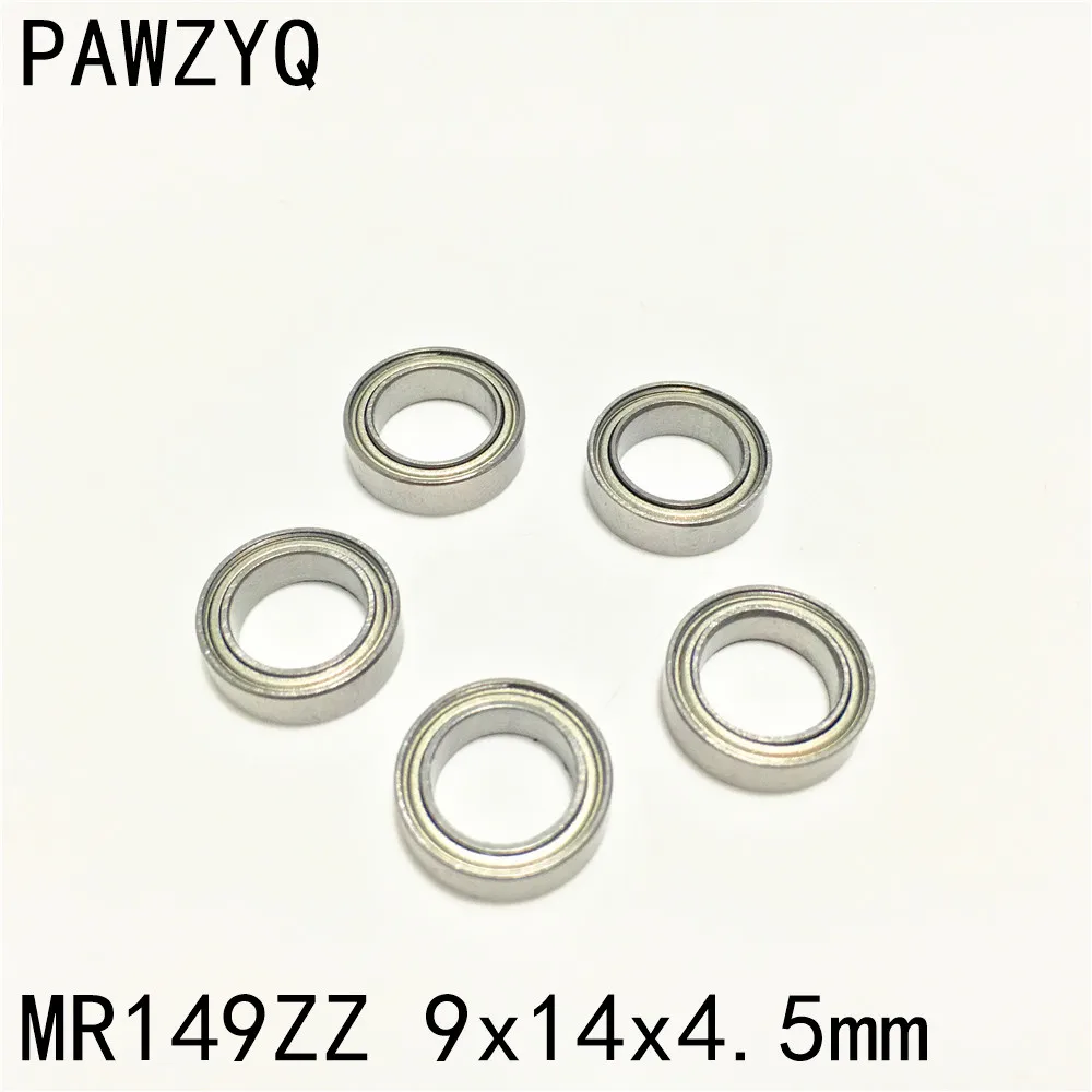 

10 шт. MR149ZZ MR149 2Z 9x14x4,5 мм радиальный шарикоподшипник металлический экранированный Миниатюрный подшипник