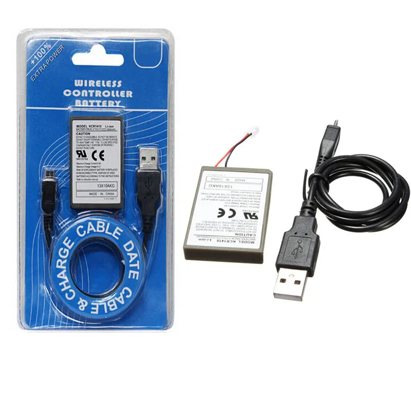 Аккумуляторная батарея с USB-кабелем для зарядки зарядное устройство Sony Playstation