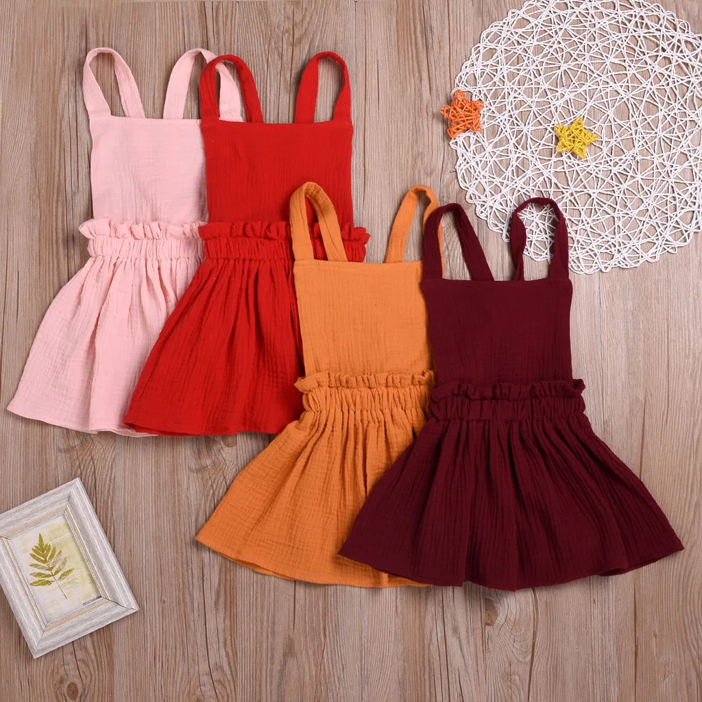 2019 модные однотонные вельветовые платья на бретелях с оборками и открытой спиной