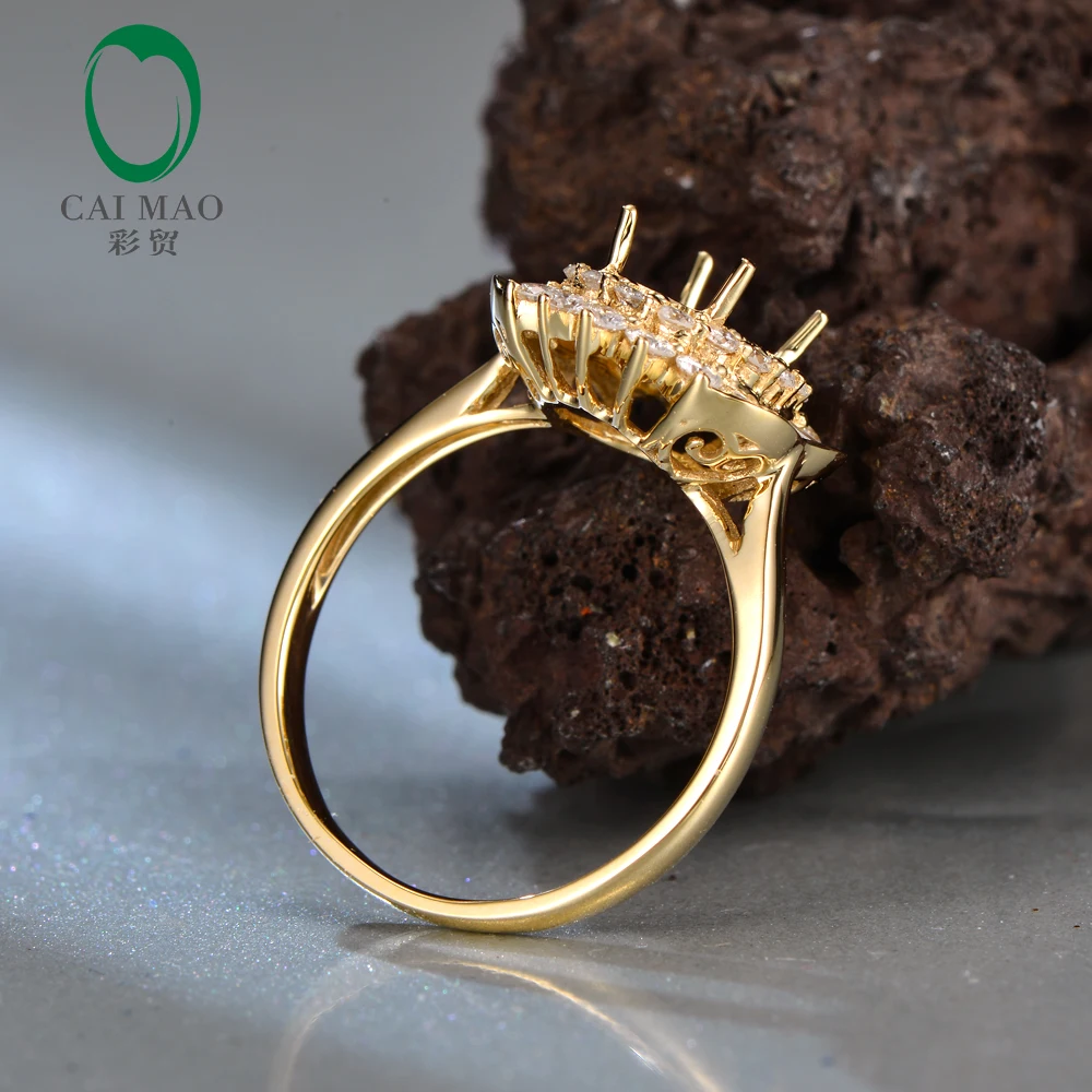 Кольцо обручальное с натуральным бриллиантом 18 К 5 х8 мм|gold natural|ring jewelryring ring |