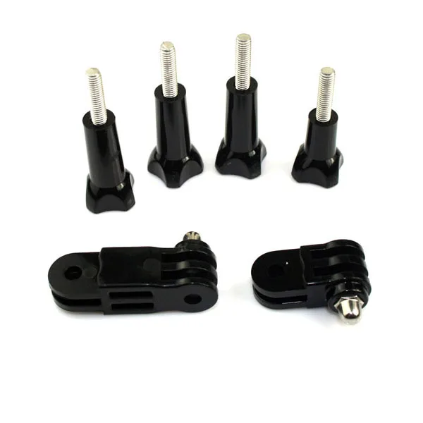Sport Camera Accessories 3-way Pivot Arm Assembly Extension + 4x thumb knob for GoPro Hero 7 6 5 4 3+ 2 1 For go pro and SJ4000 |