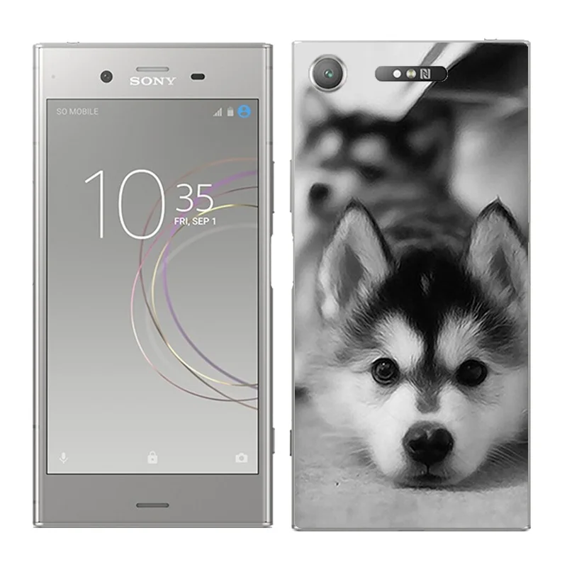 Защита для sony Xperia XZ1 5," Мягкий силиконовый чехол-накладка на заднюю панель для телефона для sony Xperia XZ1 чехол s Focus окрашенный чехол - Цвет: 32