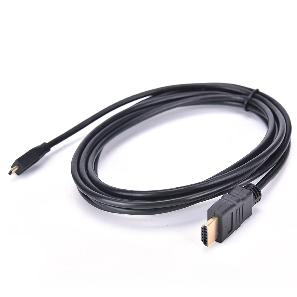 1 5 м/1 8 м/3 м HDMI Удлинительный Кабель адаптер v1.4 мужчина к Micro D Мужской разъем