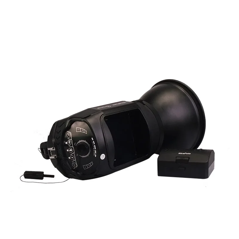 NiceFoto HS Q4C 400 Вт HSS 1/8000S студийная вспышка для улицы высокоскоростная Вспышка Speedlite с
