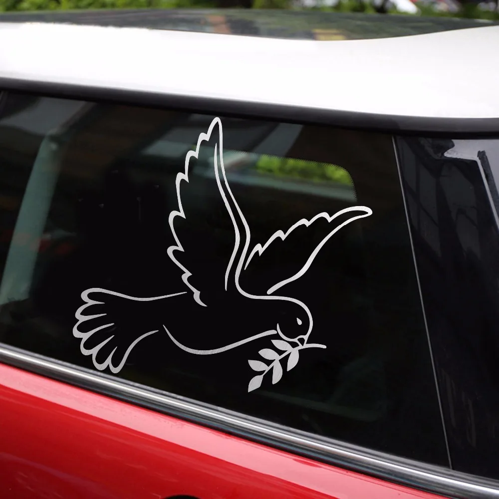 Rylybons привлекательный стикер Dove Peace для автомобиля наклейки мотоцикла кузов