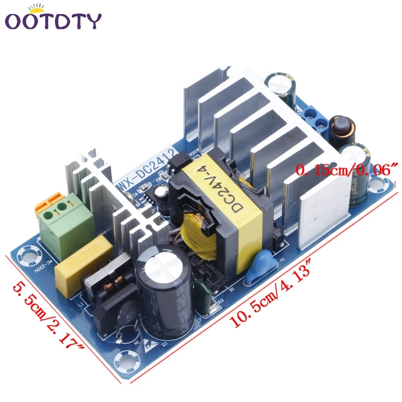 

Модуль питания AC 110v 220v к DC 24V 6A AC-DC коммутационный блок питания
