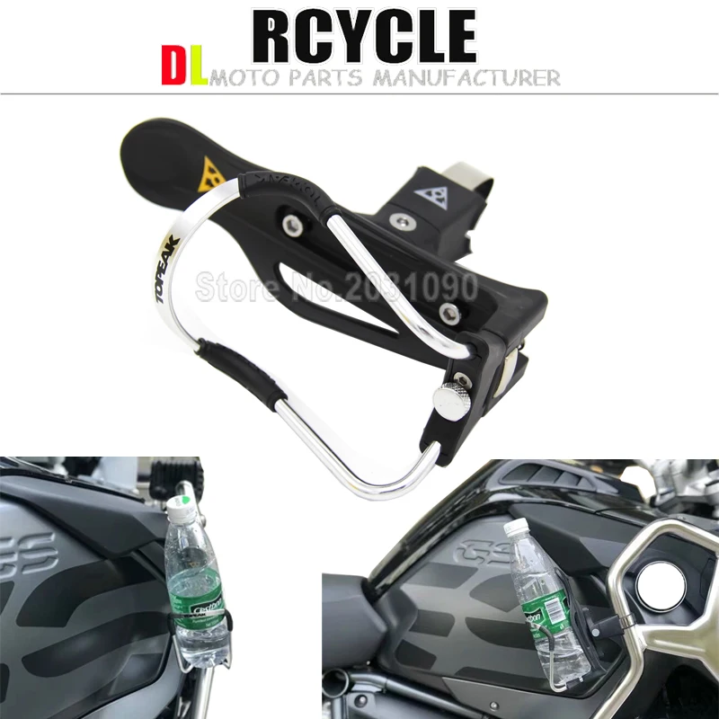 

Motorcycle Water Bottle Beverage Drink Cup Holder For BMW 1200GS LC Adventure F800GS Crash Bar Cup Holder Stand Bracket 22-38MM