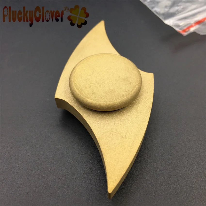 1 шт. треугольные блесны ниндзя из металла увеличивающие фокус Tri spinner Naruto Edc
