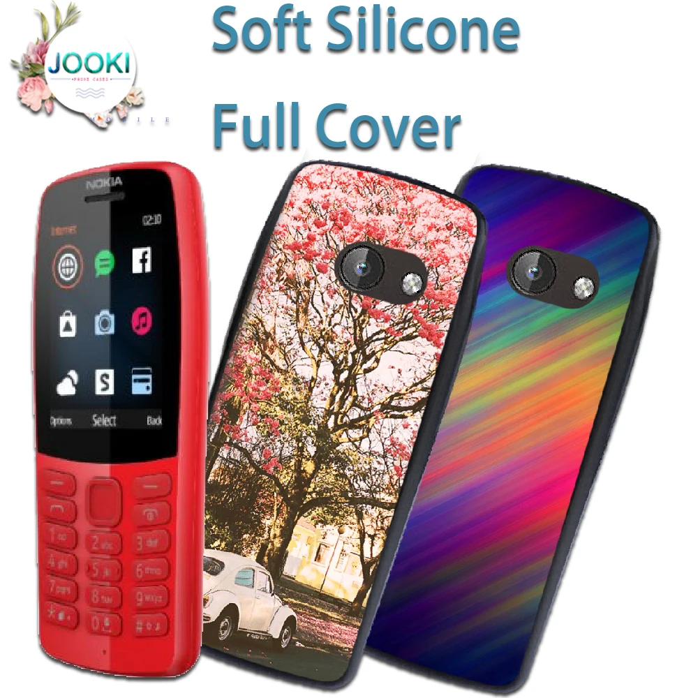 Personalized phone case For Nokia 210 Soft Silicone customized Print Case For Nokia 210 name custom Flip Cover