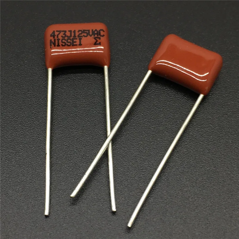 10 шт./100 шт. японский конденсатор NISSEI CBB MMD 125V 473 J 5% 0 047 мкФ 47nF шаг = 7 5 мм
