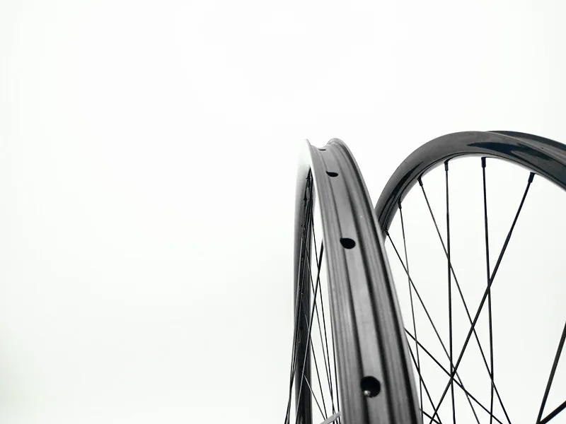 Передняя MTB Углеродные колеса 27.5er 30 мм спереди с прямыми закраинами 24 H 28 32 отверстия 100x9(15) UD матовый 1423 спиц колеса для горного велосипеда 650B