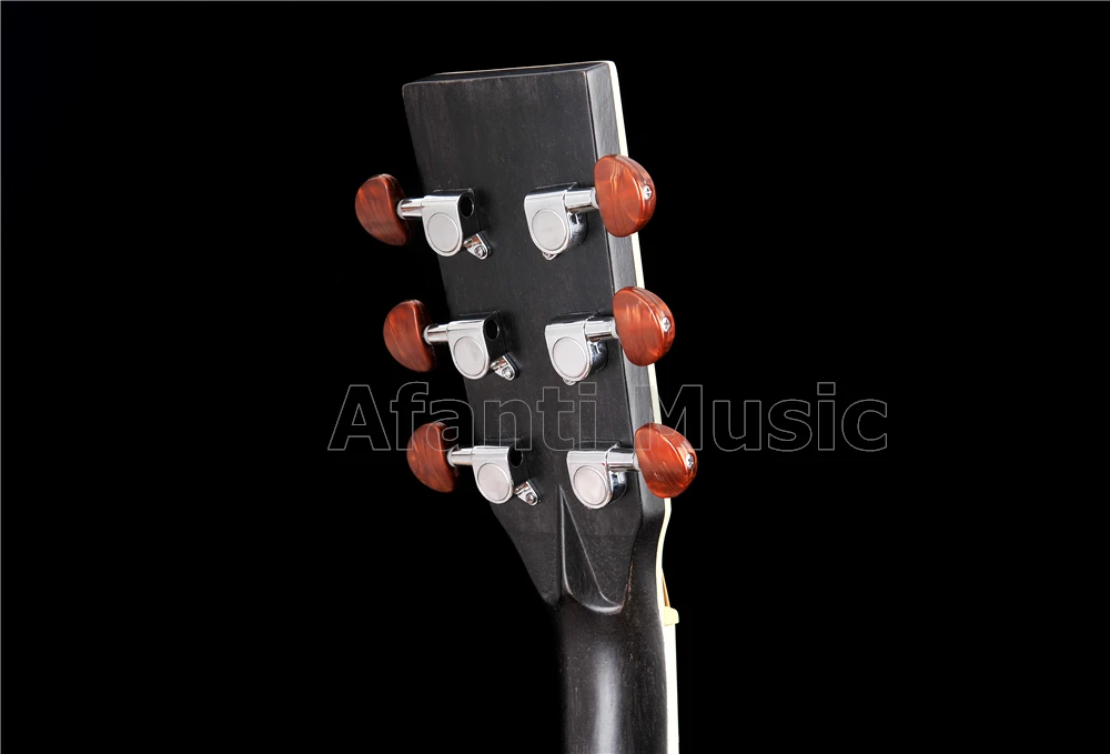 41 inch Acoustic/ Solid Africa Mahogany top / back and sides/ AFANTI Acoustic guitar (AFA-918) | Спорт и развлечения