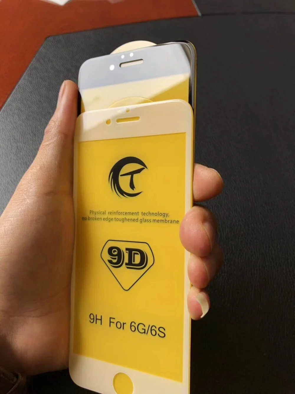 9D закругленные края полное покрытие Защитная пленка для экрана iphone X 8 7 6S 6 Plus 8Plus x