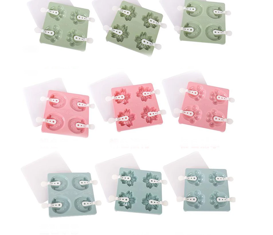 1 шт. форма для мороженого фруктовые кубики палочка приготовления еды пластик 3