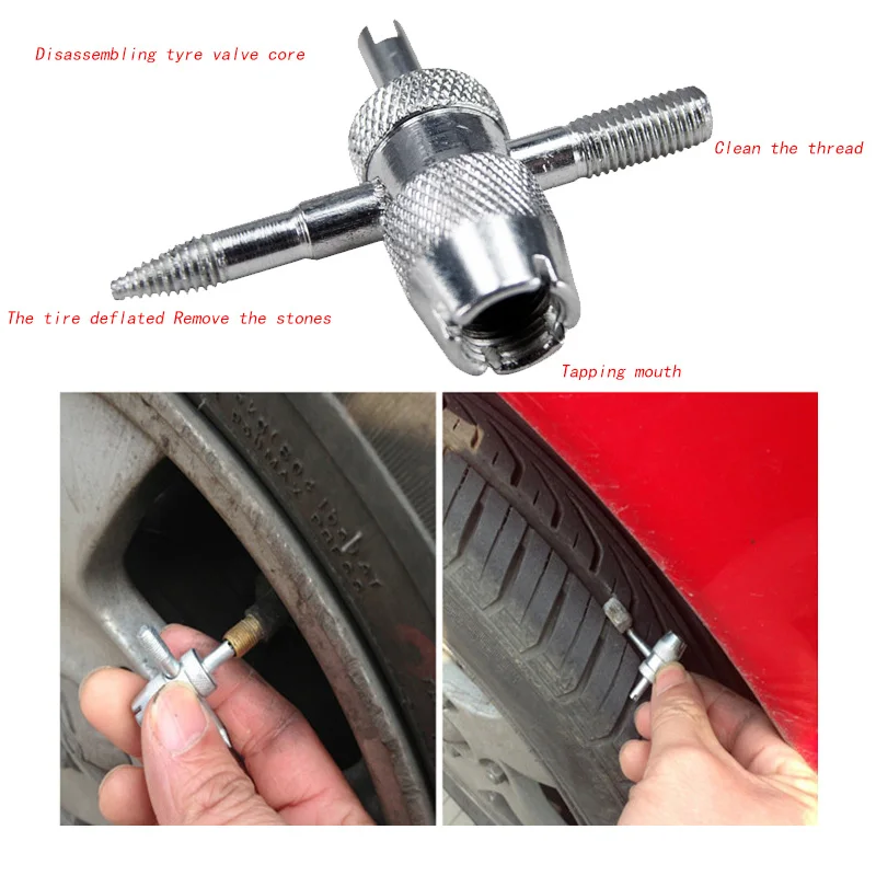 Комплект для ремонта автомобильных шин 3 шт./компл. стальной инструмент и