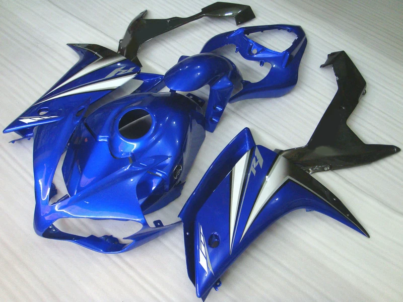 Blue Hot sale fairings for Yamaha injection molding YZFR1 2007 2008 plastic fairing kit 07 08 BC26 | Автомобили и мотоциклы