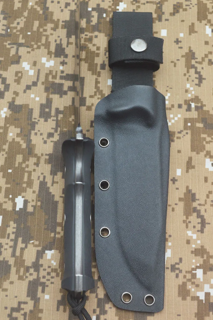 Черный дракон маленький тактические ножи с фиксированным клинком DC53 Сталь