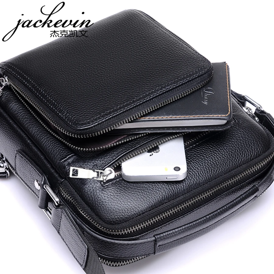 JackKevin 2018 из искусственной кожи мужские сумки Ipad через плечо дорожные 1618|leather man