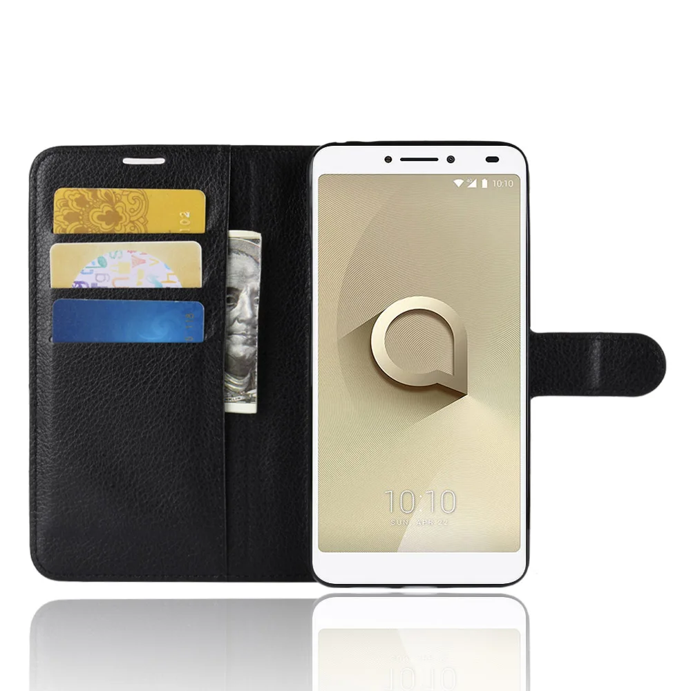 Модный чехол-бумажник из искусственной кожи для Alcatel 3V 5099D 5099 5099A защитный