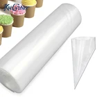 KHGDNOR, 50 шт. в рулоне, мерцающие Кондитерские мешки для украшения тортов, кексов, инструмент для выпечки