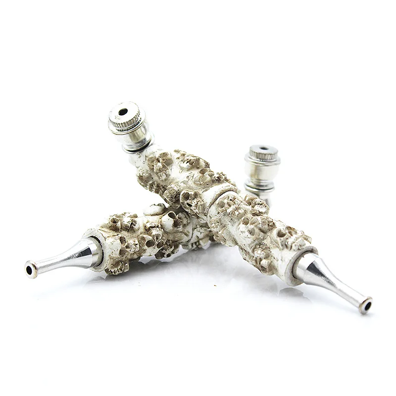 Металлический череп Ghost white табачная труба Cachimbo Pipas Para Fumar принадлежности для