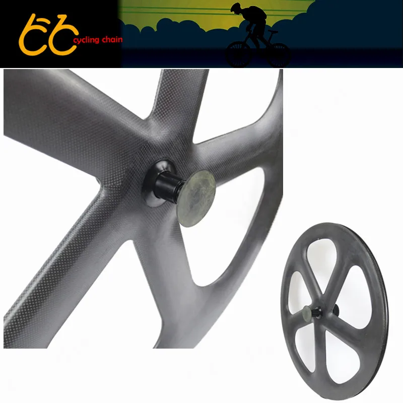 5 спицевые колеса полный углеродного волокна с новатек-концентратор трубчатые 700C