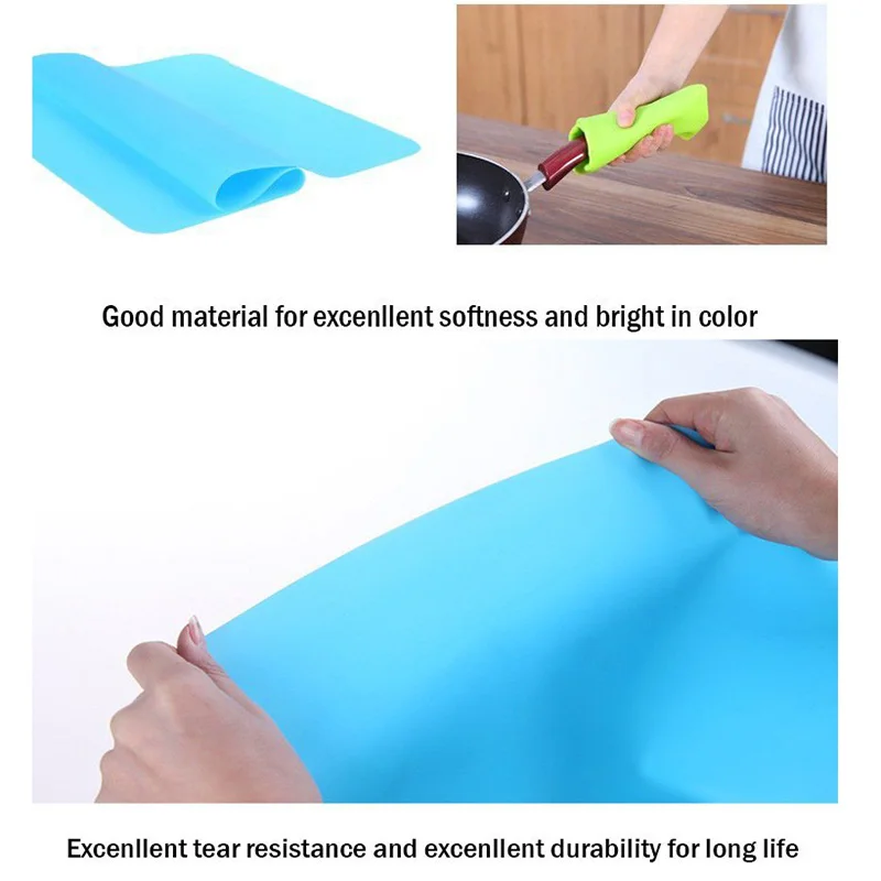 WALFOS большие Размеры 1 шт. 60x40 см силиконовый коврик для выпечки вкладыш столовых